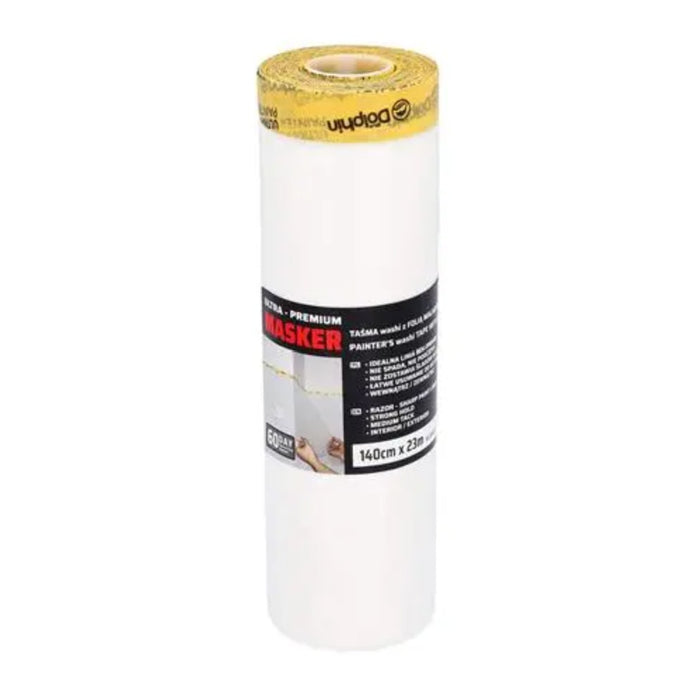 Ultra Premium Masker- Washi Tape With Protection Foil 140cm/23m