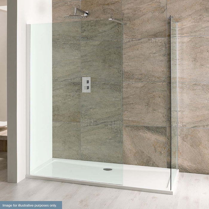 Volente Flipper Kit 1850 x 400 Chrome Profiles