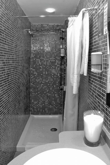 MOSAIC Br-9001-A Negro Size 31.6x31.6 Swimming Pool Bathroom Kitchen Wall Floor Tiles