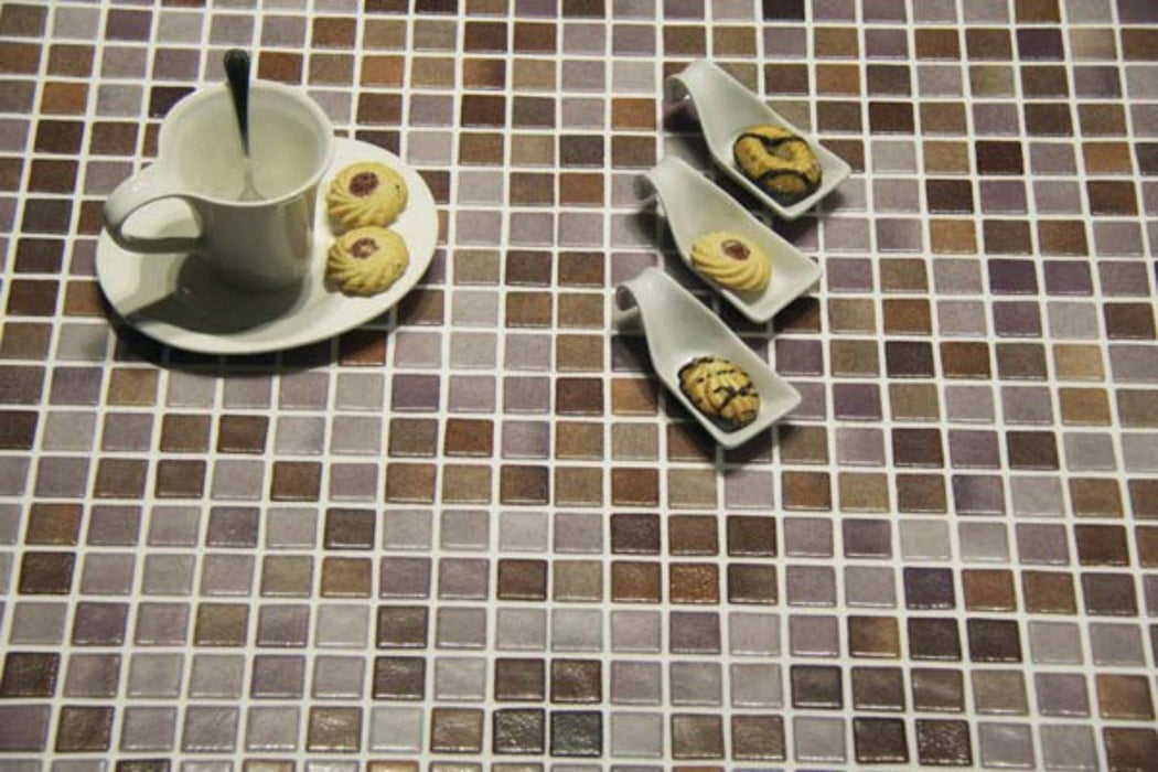 MOSAIC Combi-7 ( Br-6001+Br-6003 ) Size 31.6x31.6 Swimming Pool Bathroom Kitchen Wall Floor Tiles