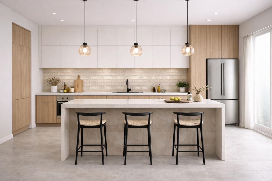 CAPITAL MARFIL RAYAS DECOR 33X90 PORCELAIN SPANISH KITCHEN & BATHROOM WALL TILES