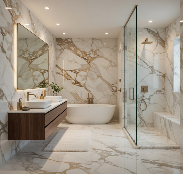 SINDER 75X75 PORCELAIN SPANISH WALL & FLOOR BATHROOM TILES