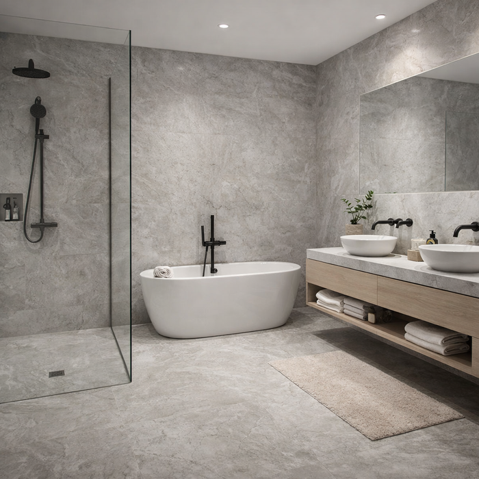 TROPICO GREY 58.5X58.5 PORCELAIN SPANISH WALL & FLOOR TILES