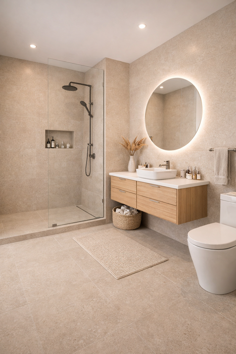 PARK SAND 59X120 PORCELAIN SPANISH WALL & FLOOR BATHROOM TILES