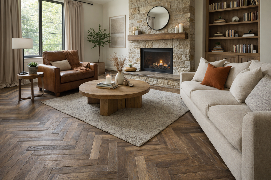 SMOKE BRUSHED OILED GREY 15/4X90X400