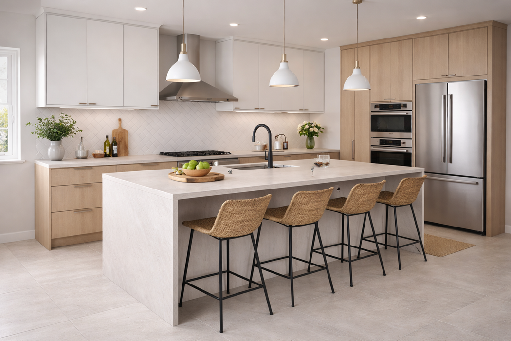 KEMBERG CREAM 30X60 PORCELAIN SPANISH WALL & FLOOR BATHROOM TILES