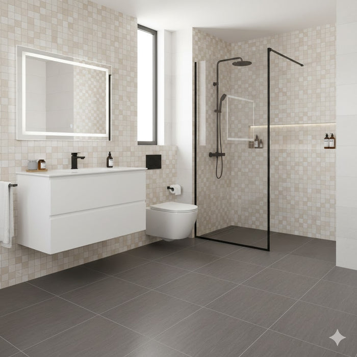 KEMBERG GREY 30X60 PORCELAIN SPANISH WALL & FLOOR BATHROOM TILES