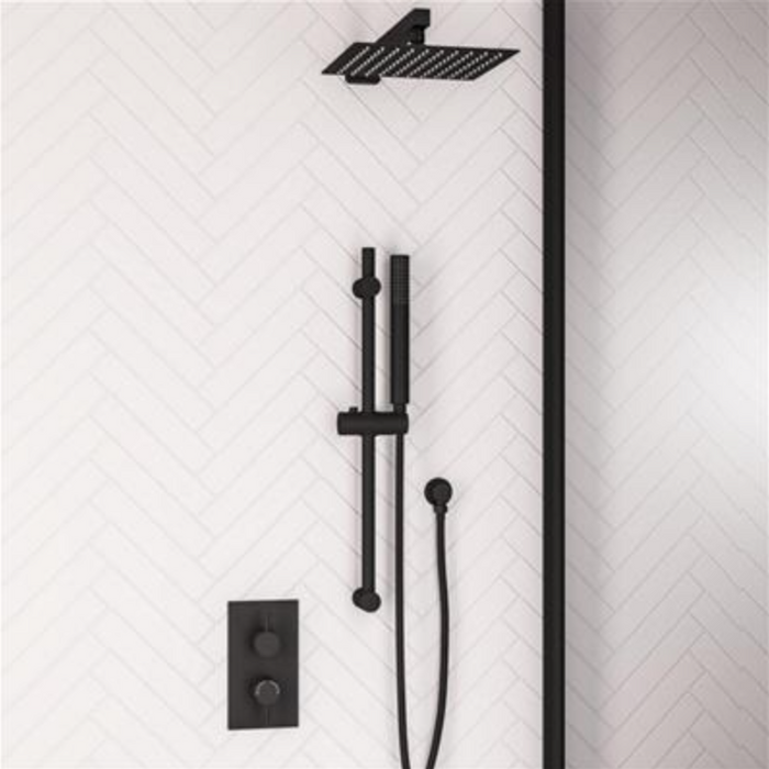 Bathroom Suite Package – Shower Enclosure, WC, Vanity Unit, Taps, Shower Tray, Mirror, Towel Rail & Tiles