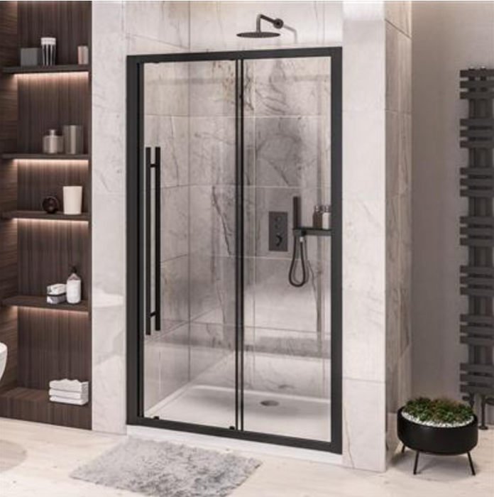 Bathroom Suite Package – Shower Enclosure, WC, Vanity Unit, Taps, Shower Tray, Mirror, Towel Rail & Tiles