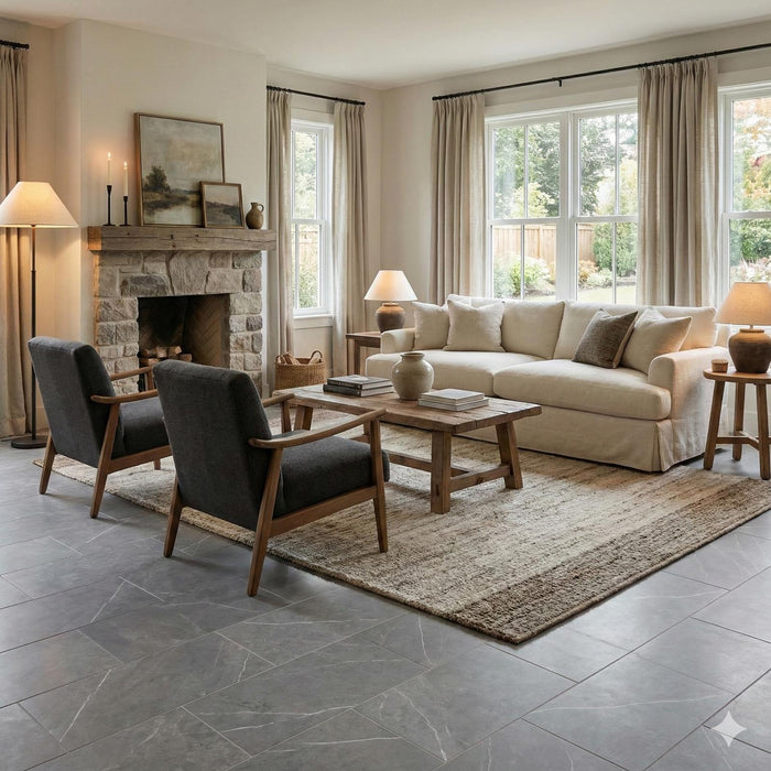 ALTAMURA GREY 37.5X75 PORCELAIN SPANISH WALL & FLOOR BATHROOM TILES