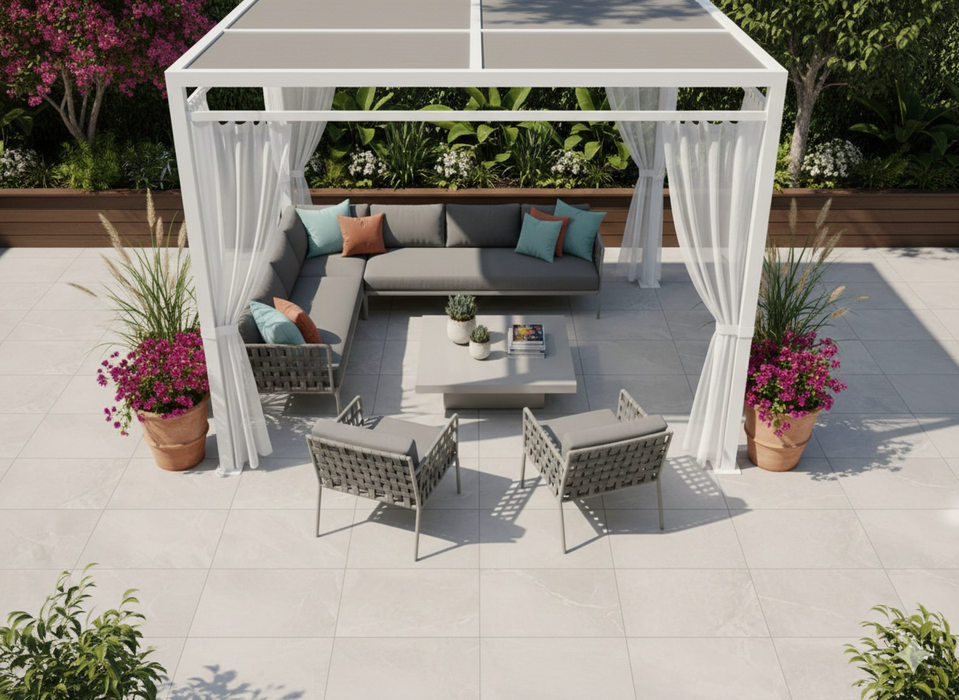 NORDIC WHITE 60X90 2CM OOUTDOOR