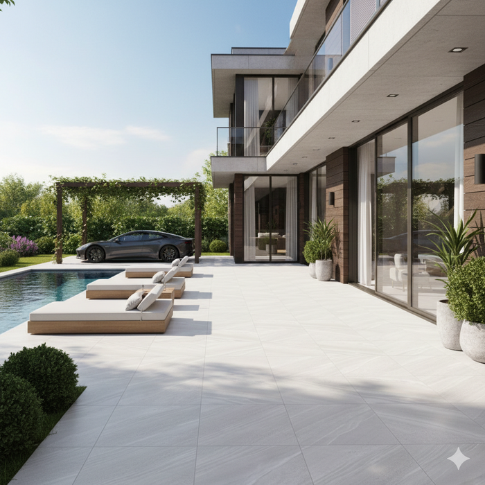 FUSION WHITE 60X90 2CM OUTDOOR