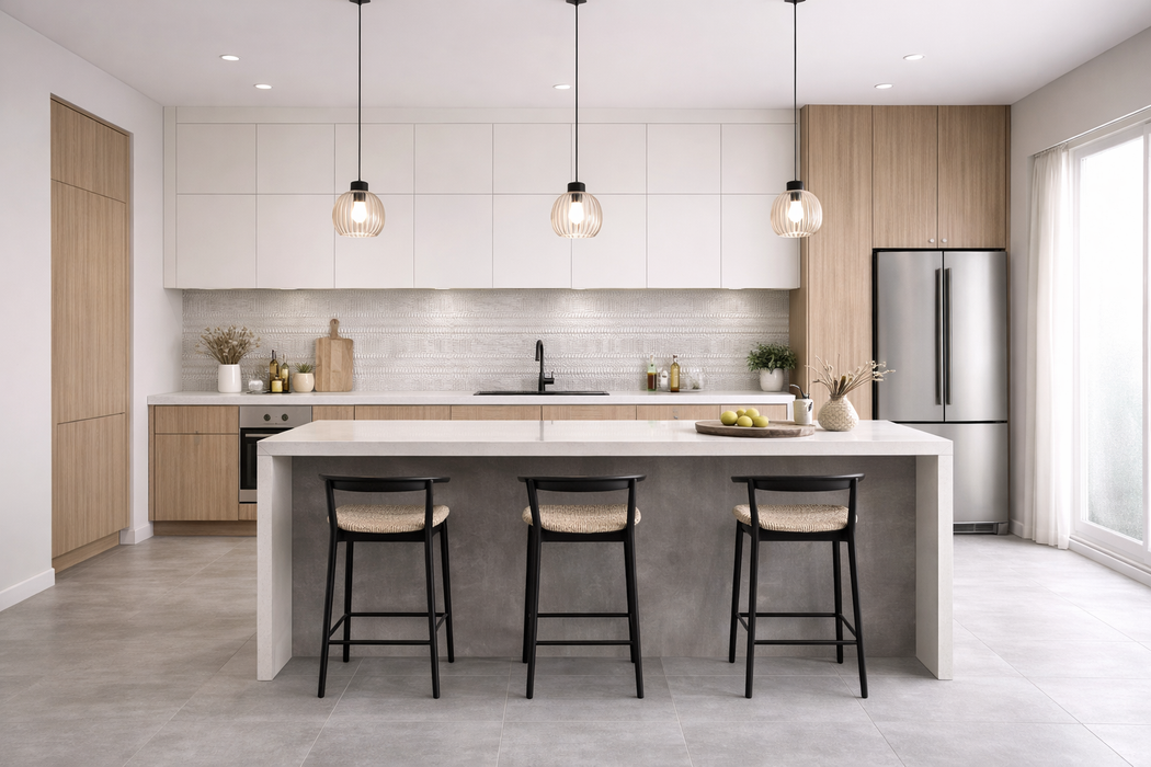 CAPITAL GREY RAYAS DECOR 33X90 PORCELAIN SPANISH KITCHEN & BATHROOM WALL TILES