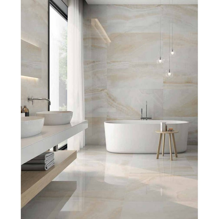 ONICE GOLD 120X120 PORCELAIN SPANISH WALL & FLOOR BATHROOM TILES