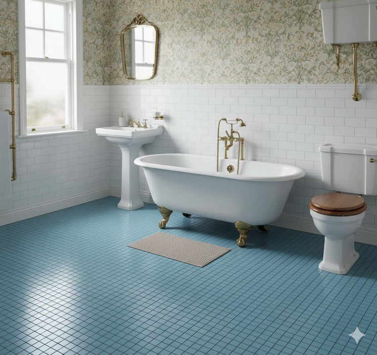 VICTORIAN BLUE 96X96 MM