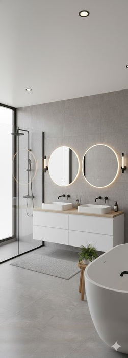 VELVET GREY 33X90 PORCELAIN SPANISH WALL & FLOOR TILES