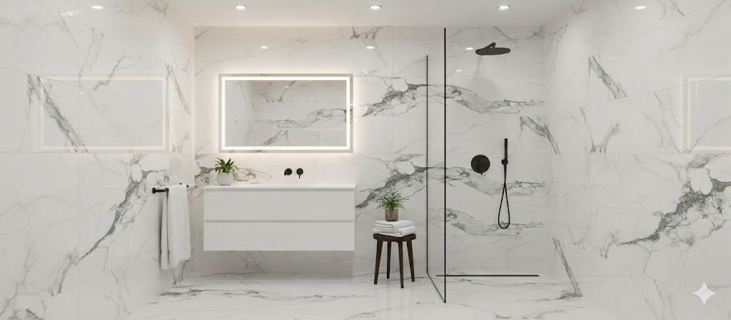 CASABLANCA PLATA BRILLO 59X120 PORCELAIN SPANISH WALL & FLOOR BATHROOM TILES