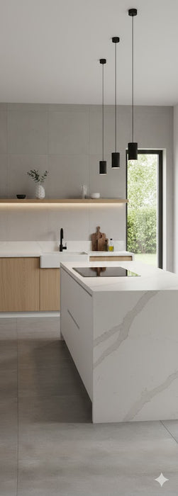 VELVET BEIGE 33X90 PORCELAIN SPANISH WALL & FLOOR TILES