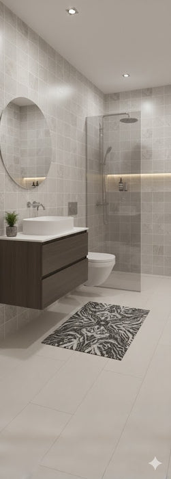 CALGARY GREY DECOR 33X90 PORCELAIN SPANISH WALL & FLOOR BATHROOM TILES