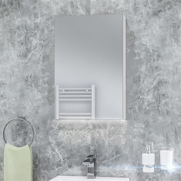 Ravini 500x700x120 1 Door Mirror Cabinet