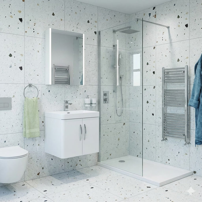 Walk-In Shower / Wet Room Bathroom Set