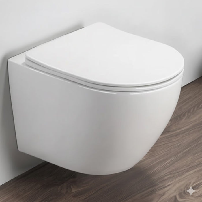 Vienne Wall Hung WC Pan – White