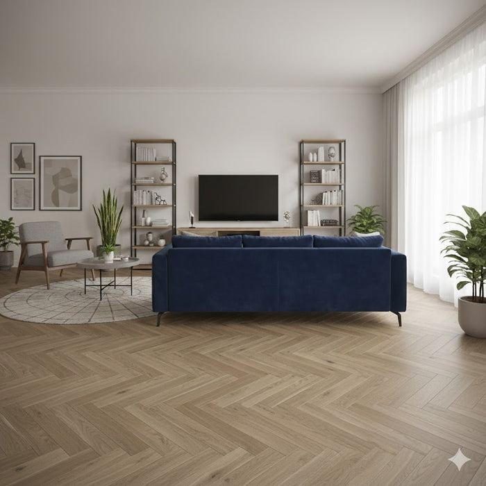 BRUSHED & LACQUERED UV LIGHT GOLDN 15/4X90X400