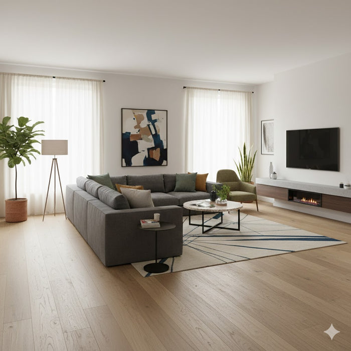 BRUSHED HAND SCRAPED UV L. 20/6X180X1860