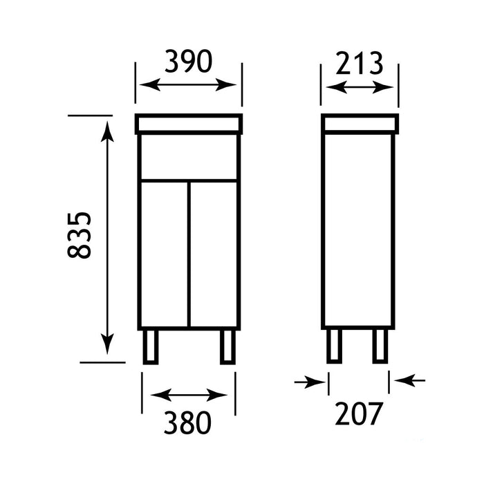 Faro 39cm base unit