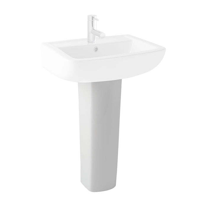 Andelle Pedestal White