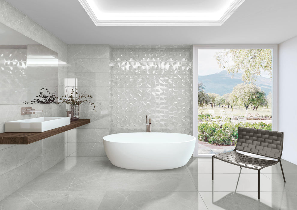 ALTAMURA PEARL 75X75 PORCELAIN SPANISH WALL & FLOOR BATHROOM TILES