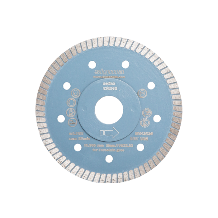 Sigma 115mm Turbo Diamond Blade 75B