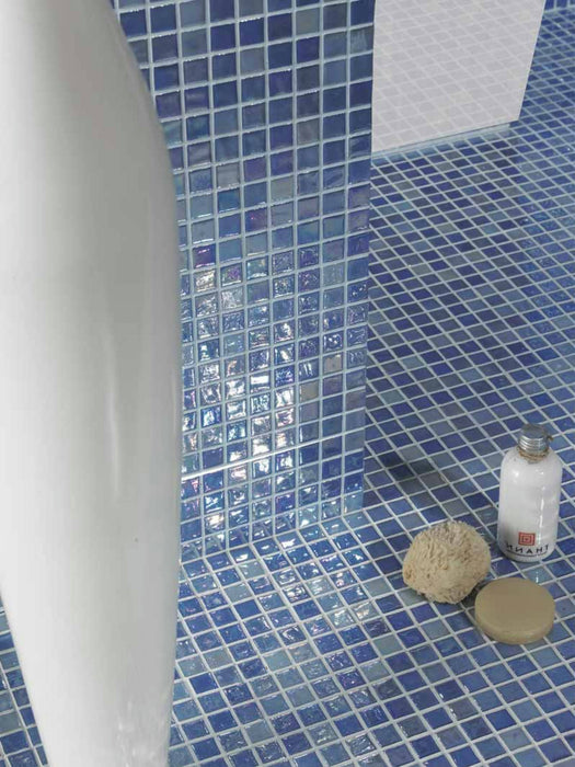 Swimming Pool Tiles  MOSAIC Acquaris Celeste Size 31.6x31.6 PRICE FOR BOX