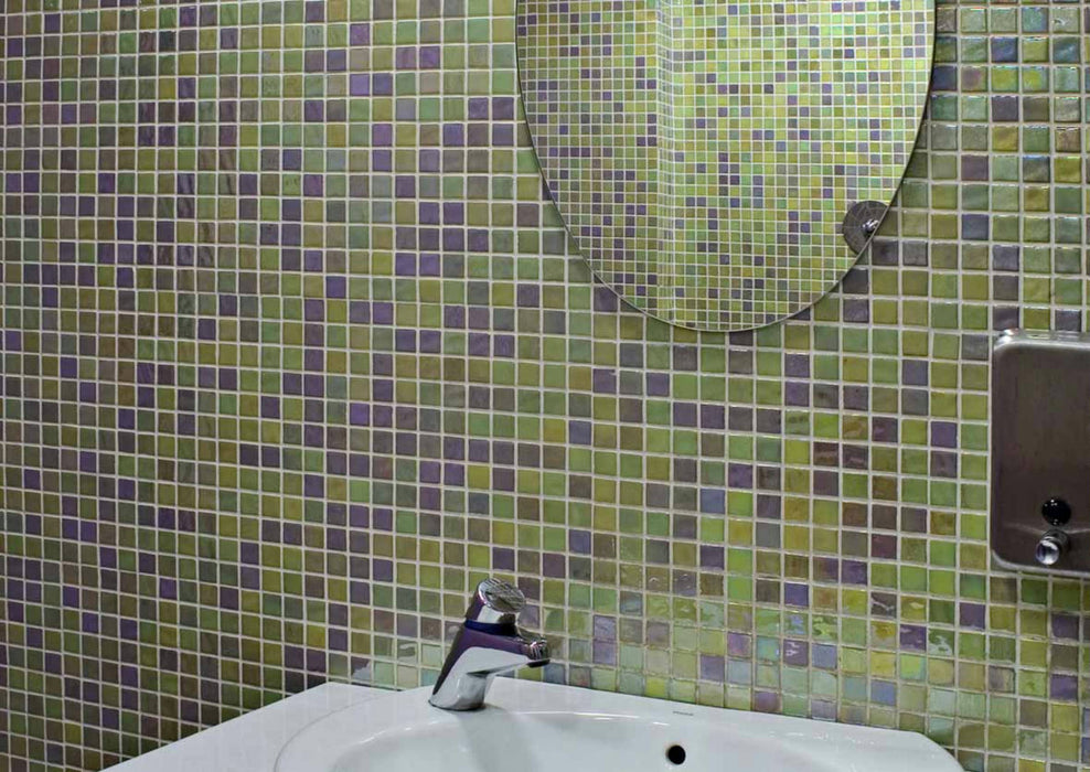 MOSAIC Acquaris Lavanda - Size 31.6x31.6 Swimming Pool Bathroom Kitchen Wall Tiles