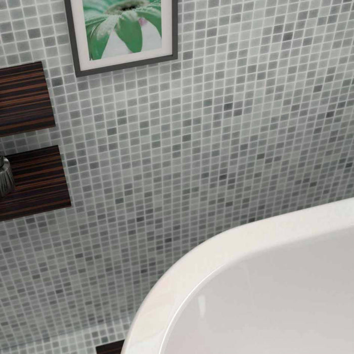 MOSAIC Br-4001-A Gris Oscuro Antideslizante Size 31.6x31.6 Swimming Pool Bathroom Kitchen Wall Floor Tiles