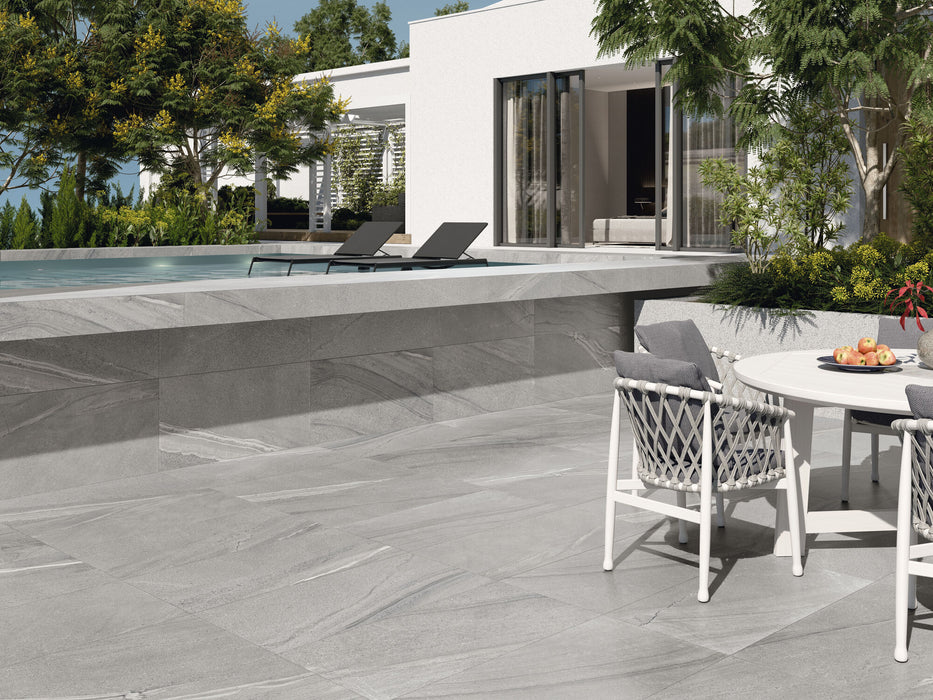 CUTSTONE SMOKE LAPPATO 60x120 PORCELAIN SPANISH WALL & FLOOR BATHROOM TILES