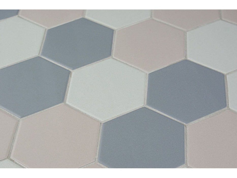 IRON GREY HEXAGONAL 100X115 MM