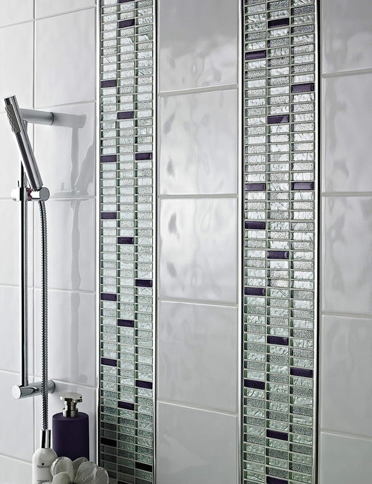 HomeLux Mosaic GL Aubergine Mosaic 30.5 x 30.5 cm