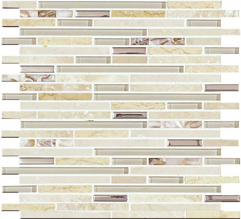 Lluvia Beige 30x30 Wall Decorative Mosaic Tiles