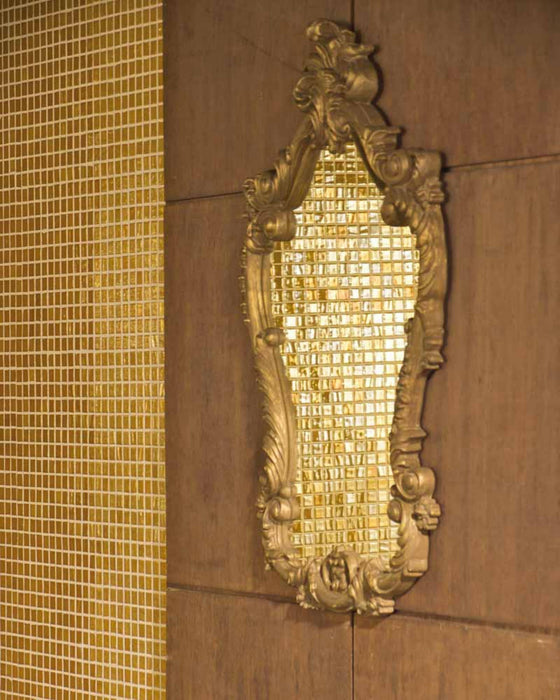 MOSAIC Metalico Dore - Size 31.6x31.6 PRICE FOR BOX