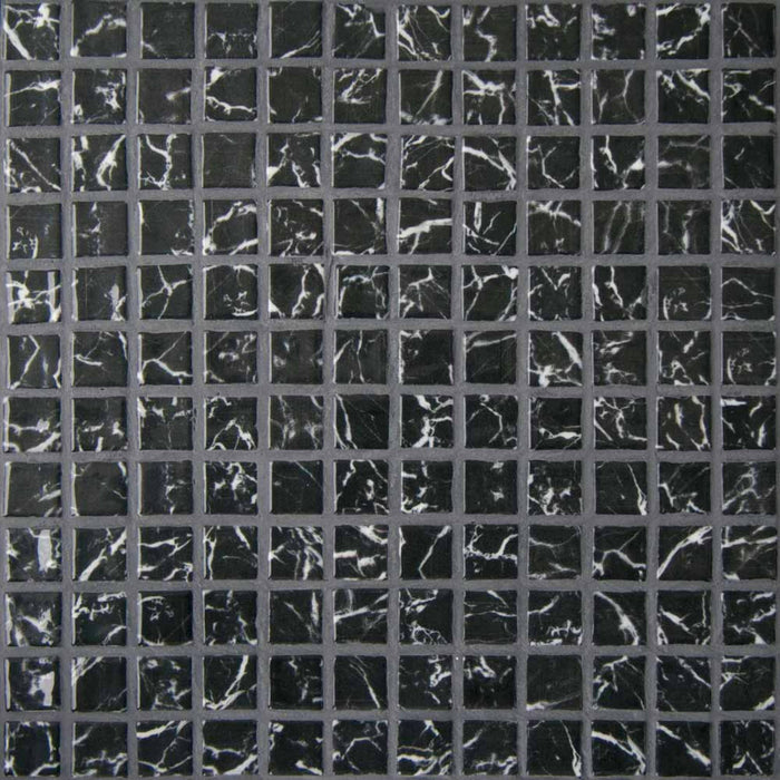 MOSAIC Negro Marquina - Size 31.6x31.6 Swimming Pool Bathroom Kitchen Wall Floor Tiles