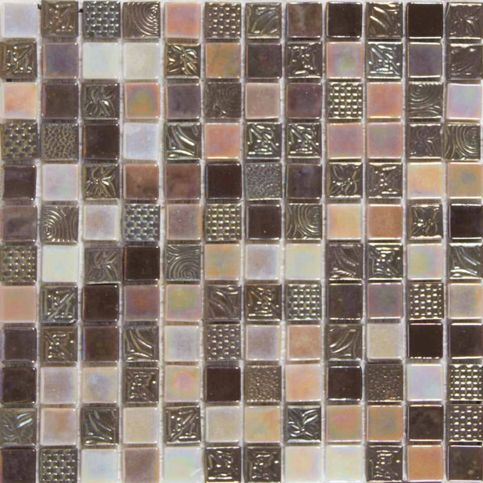 MOSAIC Oriental Coffee - Size 31.6x31.6 Swimming Pool Bathroom Kitchen Wall Floor Tiles