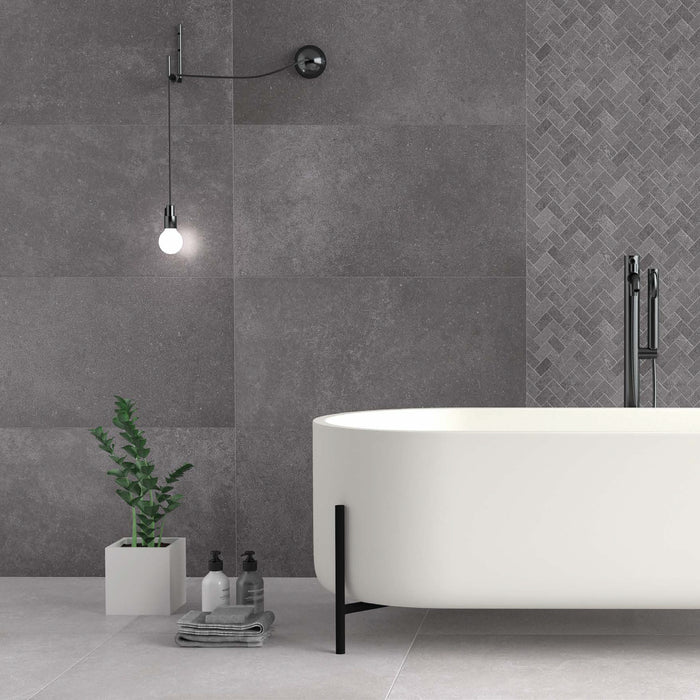 PARK ANTRACITA 59X120 PORCELAIN SPANISH WALL & FLOOR BATHROOM TILES