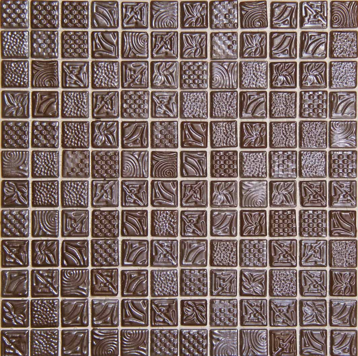 MOSAIC Pandora Wengue 100% - Size 31.6x31.6 Swimming Pool Bathroom Kitchen Wall Floor Tiles