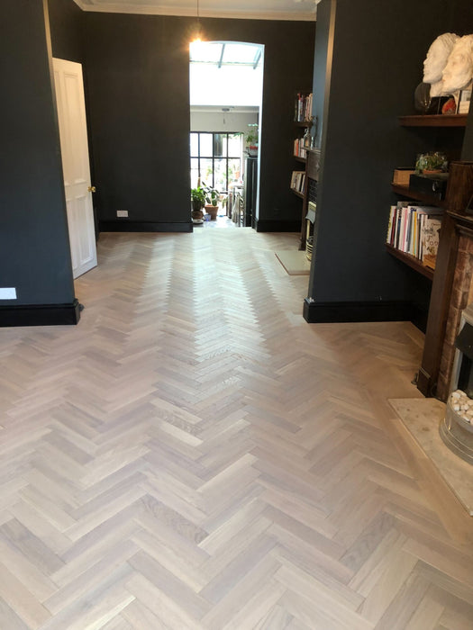 Engineered Oak Parquet - Pinot Gris 15/4 x 70 x 350