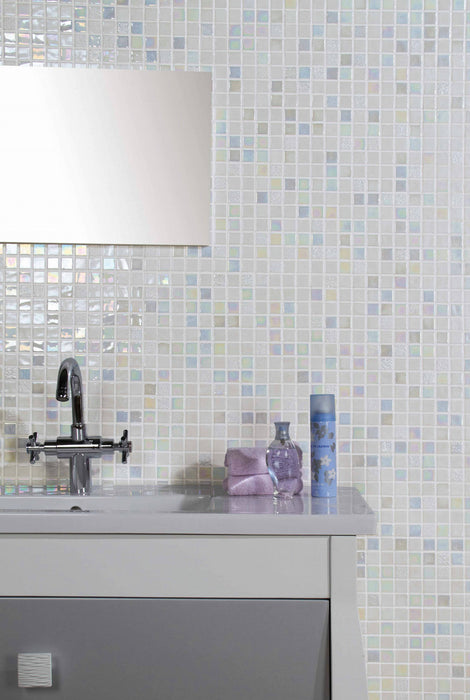 MOSAIC Sundance Blanco - Size 31.6x31.6 Swimming Pool Bathroom Kitchen Wall Floor Tiles