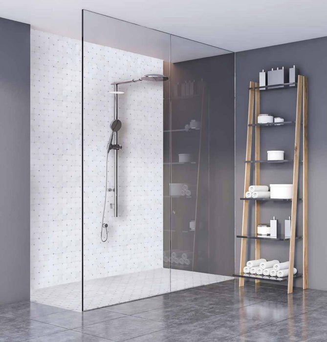 Victoria Blanco 29.5x29.5 Marble Mosaic Wall&Floor Tiles