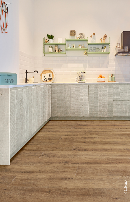 Veneto Anti Scratch Aluminium Oxide Lacquer Coating Lalegno Rigid Vinyl Flooring