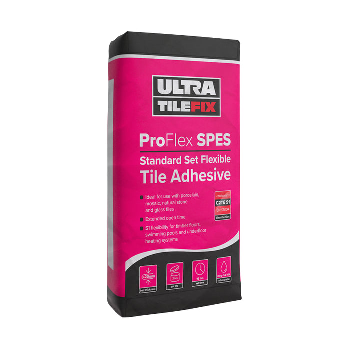 ULTRA TILE FIX PROFLEX STANDARD SET WHITE 20KG